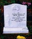 White Marble Memorial Image