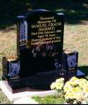 Black Granite Memorial Image