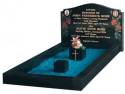 Black Granite Memorial Image